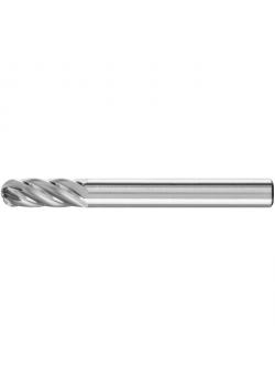 Frässtift - PFERD - Hartmetall - Schaft-Ø 6 mm - für INOX - Walzenrundform