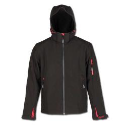 Work Jacket "ZETA" Softshell Jakke - 100% PES - farve sort