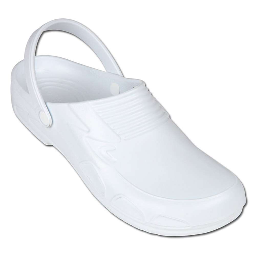 Zuecos de jardín "Clean" blanco - talla 37 a 46 EVA muy ligero