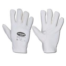 Guante de cuero napa - Cat. 2 - EN 388 (2.1.1.1.) - Talla 8 pulgadas - PU 12 pares - Precio por PU
