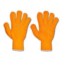 Existencias restantes - Guante de trabajo "Shanghai" - Norma EN 388 / Clase 1240 - naranja - Talla 8