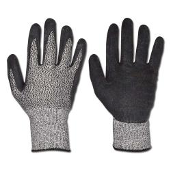 Gants de travail «Dayton» - maille fine - revêtement en latex - gris mêlé - FR 3