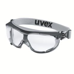 Vollsichtbrille - UVEX - carbonvision - sehr leicht - Scheibe farblos - Fassung schwarz/grau - Preis per St&uuml;ck