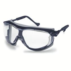 Skyddsglas&ouml;gon - UVEX skyguard NT - f&auml;rgl&ouml;sa - imfria - extremt rept&aring;liga - kemikaliebest&auml;ndiga - pris per styck