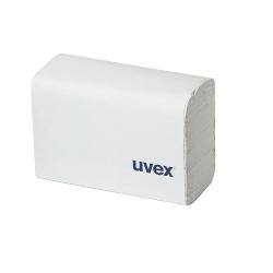 Reinigungspapier UVEX - silikonfrei und antistatisch - Inhalt ca. 760 Blatt - Preis per St&uuml;ck
