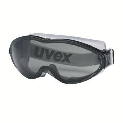 Vollsichtbrille - UVEX ultrasonic - sehr leichte Ausf&uuml;hrung - grau - schwarz grau - beschlagfrei - extrem kratzfest - chemikalienbest&auml;ndig - Preis per St&uuml;ck