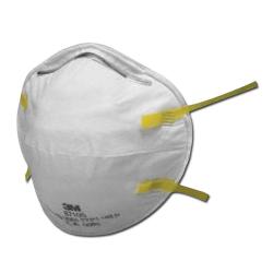 Masque anti-poussi&egrave;res fines 8710E - FFP1 - Conditionnement de 20 pi&egrave;ces - Prix &agrave; l'unit&eacute;
