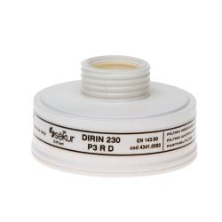Filtro enroscable de partículas DIRIN 230 P3R D - DIN EN 143