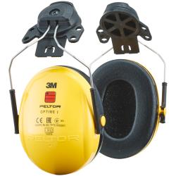 Geh&ouml;rsch&uuml;tzer "Optime I" - EN 352 - mit Helmbefestigung - Farbe gelb - SNR-Wert 26 dB