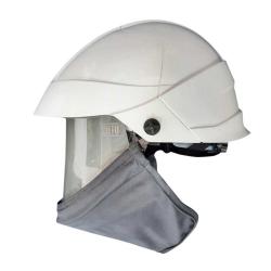 Elektrikschutzhelm CATU MO-180-ARC12 - mit integriertem klappbarem - Störlichbogengeprüftem Gesichtsschutzschirm