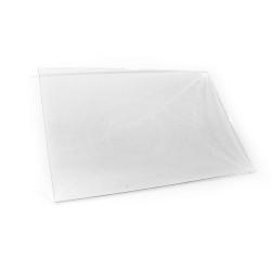 Glasvizier - voor straalhelm C4-Plus/530. 1 - Afmetingen 110 x 165 x 3 mm