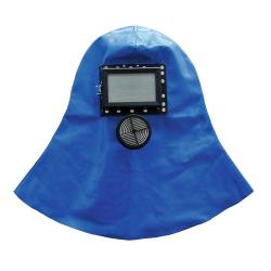 Spezialschutz-Set 530.1ASt/H (A2-P3R D) - integrierte Halskrause - Haube, Maske & Filter - eingebaute Halbmaske Polimask ALFA
