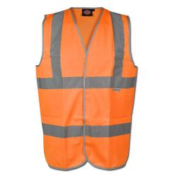 Sikkerhetsvest - borrelås - Dickies - EN471 Klasse 2 Nivå 2