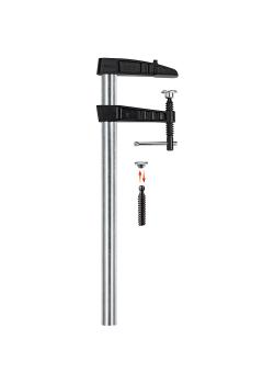 Formbar støpejerns skrutrekker TGK-K - spenn 500 til 3000 mm - hals 120 mm