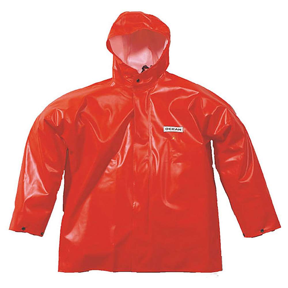 Offshore jas - Ocean - Vlamvertragend - Olie- en vetbestendig - S tot 8XL - Oranje