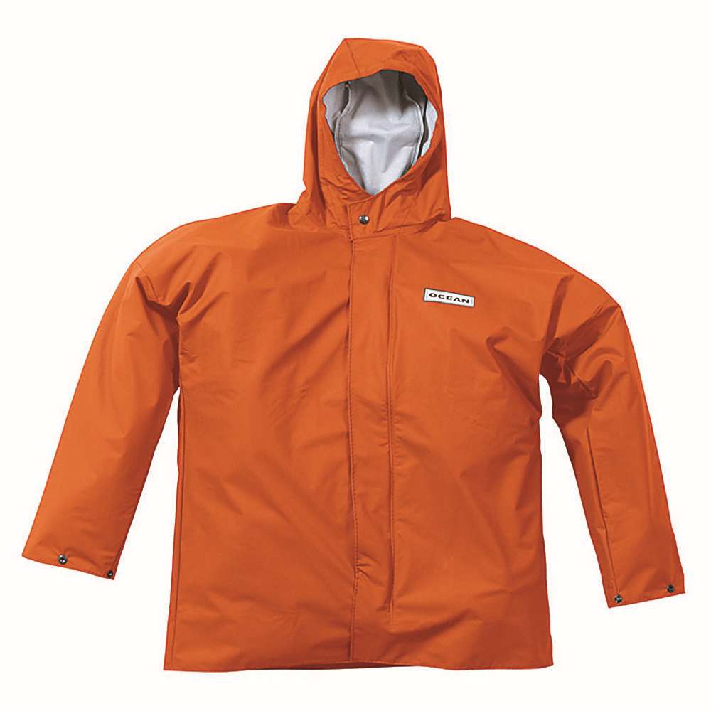 Windjack - Ocean - Bestand tegen vet, olie, bloed - maat S tot 3XL - oranje