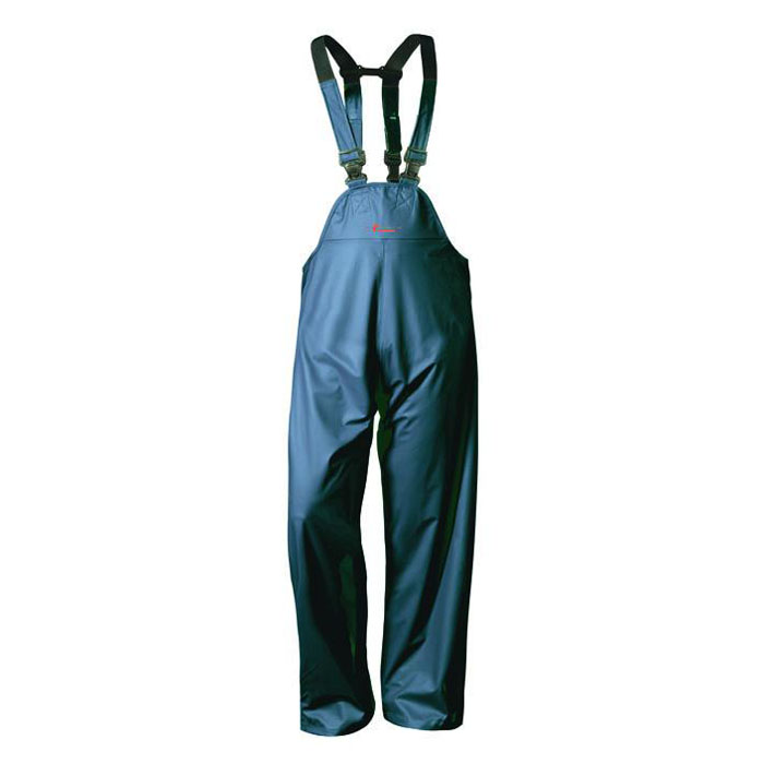 PU Rain bib "LAHOLM" - PU polyester scrim - farve navy - DA 34