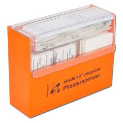 Pleisterdispenser - aluderm®-aluplast gevuld - oranje