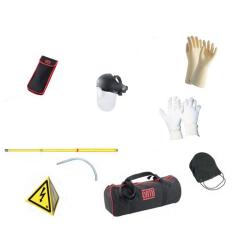 Set para operaciones de remolque y rescate - vehículos eléctricos e híbridos - con pértiga de rescate