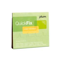QuickFix - Navulverpakking met 45 waterbestendige pleisterstrips - Afmetingen (L x B) - 72 x 25 mm - Verpakkingseenheid 6 stuks - Prijs per stuk
