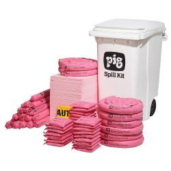 PIG Matte - Fahrbares Notfall-Kit Groß - HAZ-MAT - für Chemikalien