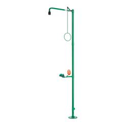 Doccia di emergenza per il corpo con doccia oculare - ClassicLine o PremiumLine - per montaggio a pavimento