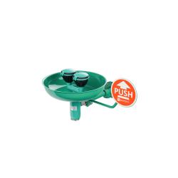 Doccia oculare di sicurezza con vaschetta di raccolta - ClassicLine - per montaggio a parete a vista