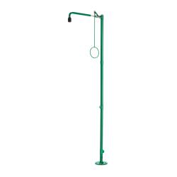Doccia di emergenza per il corpo - per montaggio a pavimento - pressione minima di flusso 1,5 bar - attacco acqua 1 1/4 pollici con filettatura interna - dimensioni (A x L x P) 2300 x 200 x 630 mm - diversi modelli - prezzo per pezzo