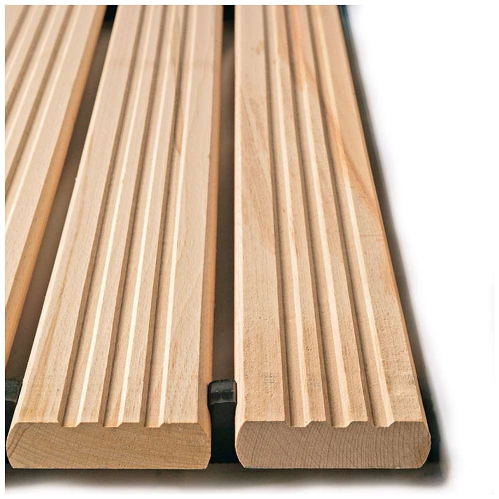 Yoga Holzrost® - Typ B - Arbeitsplatzmatte - Stärke 35 mm