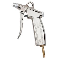 Blaspistole - mit D&auml;mpferd&uuml;se - Aluminium-Druckguss vernickelt - PN max. 10 bar - T&uuml;lle LW 6 bis 13 - Preis per St&uuml;ck