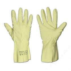 Restos de stock - Guante de trabajo "Semperstar II" - vinilo - talla 6 - amarillo