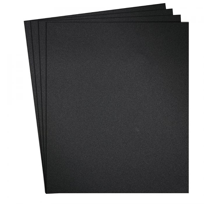 Foglio di carta vetrata PS 8 A - larghezza 230 mm - lunghezza 280 mm - grana 180 a 1000 - impermeabile - confezione da 50 - prezzo per confezione