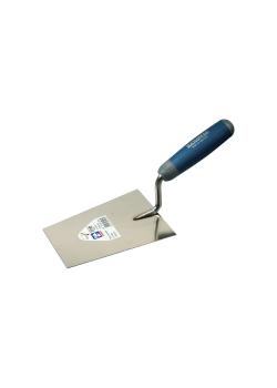 Cazzuola - collo dritto - inox - 180 mm