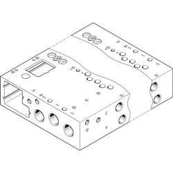 Festo valve terminal connection strip – Series VABM-L1-14W-G14-x-GR – Grid size 16.0 mm – max. 24 valve positions – Price per piece