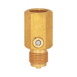 Stötdämpare - för manometer - G 1/2" - PN 400 bar - nyckelvidd 27 - max. +120 °C - mässing - styckpris
