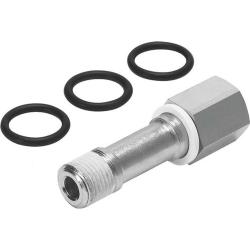 FESTO - VT - Ontto ruuvi - Teräs, kromattu - Liitäntä G1/8 - G1/4 - Hinta per kappale