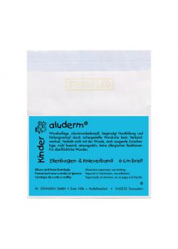 aluderm® vendaje pediátrico para codo y rodilla