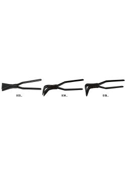 Alicates de coser - curvados a 45° - ancho de boca de 40 a 80 mm - longitud total de 270 a 320 mm - varias versiones