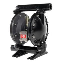 Serie ARO Pro 3/4 pulgadas - Bomba de membrana neum&aacute;tica de metal - Tipo 66607A-144-A - Piezas de la carcasa en contacto con el fluido de aluminio - Caudal m&aacute;x. 125 l/min - Presi&oacute;n de impulsi&oacute;n 8,3 bar