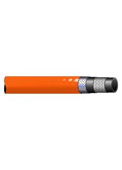 Tuyau hydraulique à ultra haute pression en thermoplastique TP10HS-NC - en polyuréthane orange -  DN 4 à 6 mm - taille 2 à 4 mm - Ø extérieur 9,1 à 14 mm - pression de service 700 bar - Prix au rouleau