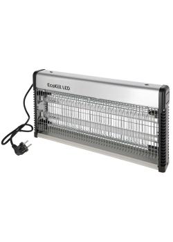 Mata moscas EcoKill LED - Dimensiones (An x Pr x Al) 48 x 7 x 26 cm - Tensión 220 a 240 V
