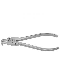 Alicates de seguridad 90º para anillos interiores - Acero CV - Longitud hasta 290mm - Forma en D