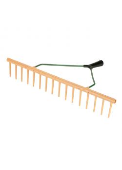 Plastbørste - Bredde 64 cm - Håndtakholder Ø 27 mm - 16 tenner - uten håndtak