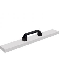 PE-slagblok - gladde uitvoering - lengte 400 mm - voor laminaat en parket - gewicht 0,63 kg