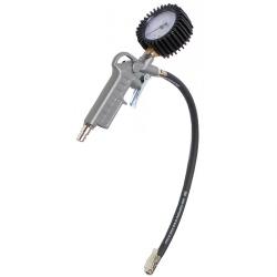 Pistola gonfiagomme "BGS" - Campo di gonfiaggio fino a 10 bar - Manometro Ø 56 mm - tarato
