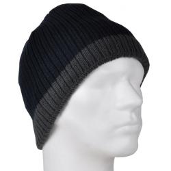 Hue "Felix" - 100% Thinsulate - marine / grå