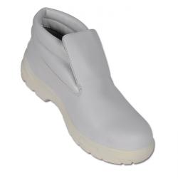 Slipperlaars "Lesi" - Schacht van microvezel - Kleur wit - Norm EN ISO20345 S