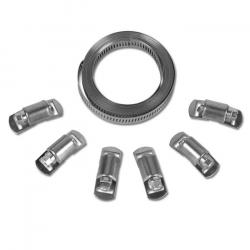 Endless Tape Kit - 6 hængslede hoveder - rustfrit stålrem - bredde 13 mm - længde 3 m - pris pr. Sæt