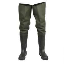 Botas de mar estándar "Noruega" - PVC - verde oliva - talla 39-48 - suela PVC/nitrilo