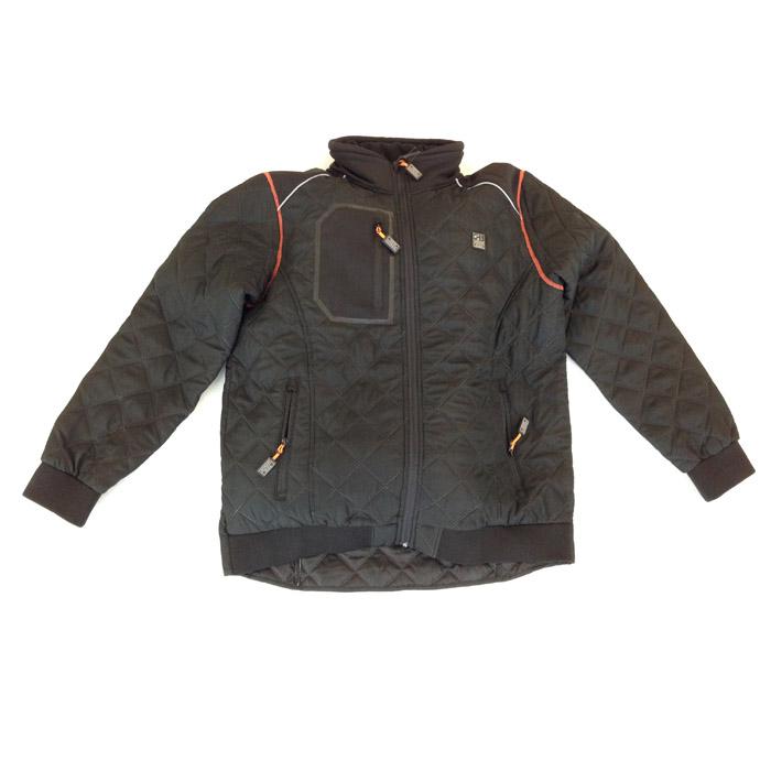 Thermische jas - Ocean "Thor" - Isolerend - Maten XS tot 5XL - Kleur Zwart
